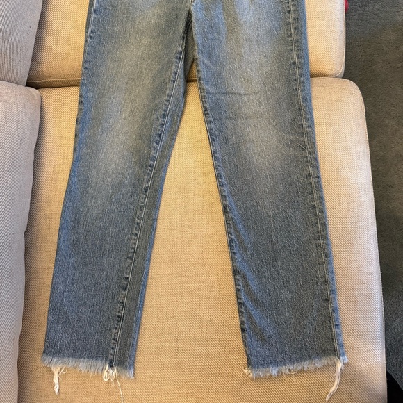Madewell “The Perfect Vintage Crop” Blue Jeans - Picture 2 of 4